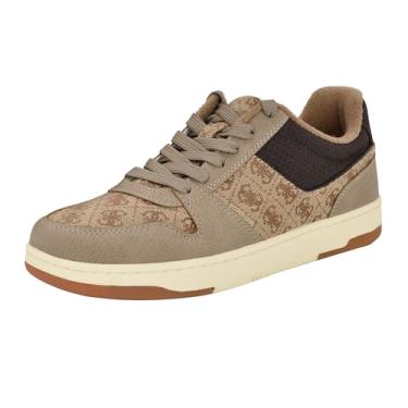Imagem de GUESS Tênis masculino Tryon, Logotipo Taupe Multi 240, 42