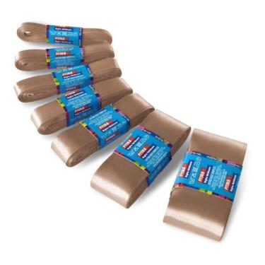 Imagem de Fita De Cetim Mimosa N.3 15mm X 10 Mts C/5 Un = 50metros - Fitas Regin