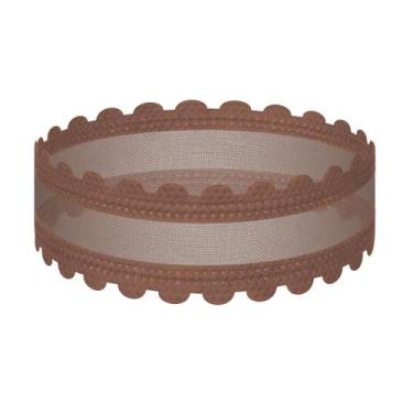 Imagem de 10m x 2,2cm Fita Aramada Voil Páscoa Natal total 10m - Fitas e Festas,