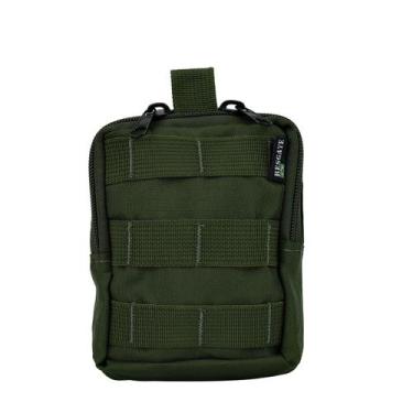 Imagem de Bolso Tático Vertical Modular Pequeno 12x15 Resgate Militar - RESGATE 