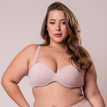 Imagem de SUTIÃ PLUS SIZE sem alça REFORÇADO - NAYANE RODRIGUES, Preto, 50