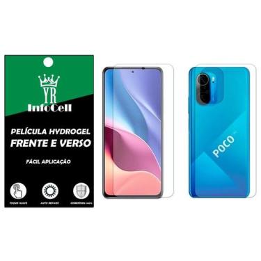 Imagem de Película Hidrogel Frente E Verso para Xiaomi Mi Poco F3 - YR InfoCell