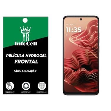 Imagem de Película Hidrogel Anti Impacto HD Moto G35 - YR InfoCell