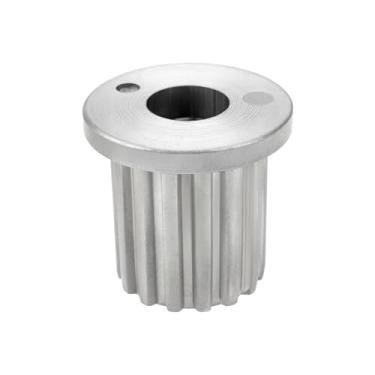 Imagem de YINETTECH 1 conector de engrenagem de núcleo da arruela externo 15 dentes internos 11 dentes 32,3 x 31 cm diâmetro do eixo de 12,5 mm compatível com máquina de lavar LG