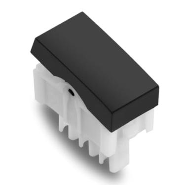 Imagem de 1 Módulo Interruptor Simples Preto Ébano Inova Pro Class Alumbra