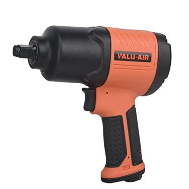 Imagem de Valu-Air RP17407 Chave de impacto pneumático de 1/5.1 cm, martelo duplo, torque de afrouxamento de 420 pés-LBS, 7500 RPM, pistola de impacto pneumática resistente, para reparo de automóveis, oficina