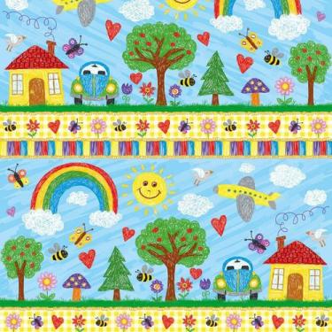 Imagem de Papel De Presente Pacote Com 40 Folhas 50x60cm - SAO JOAO, C0239