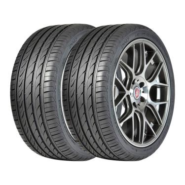 Imagem de Kit 2 Pneus Para Vw Fox Delinte Aro 15 195/55R15 DH2 85V