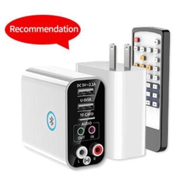 Imagem de Adaptador Bluetooth 5.0 Rx /Tx - Sd/2 Usb 5V 2.1A