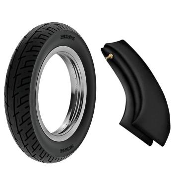 Imagem de Pneu Moto Rinaldi Aro 10 3.00-10 42J BS32 Scooter e Camara Ar Rh10