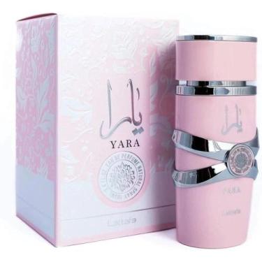 Imagem de Perfume Árabe Lattafa Yara Rosa Feminino 100ml Original