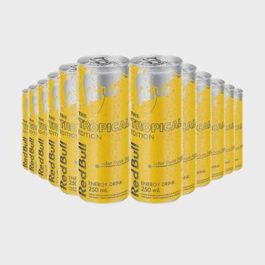 Imagem de Kit 12 Energetico Red Bull Tropical Edition 250ml cada