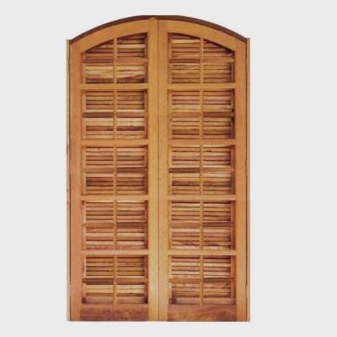 Imagem de Porta Balcão Itauba Abrir em Arco 1,20 X 2,10 Rodam Natural