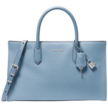 Imagem de Michael Kors Bolsa média Scarlett, Ferragens prateadas/cambraia, One Size