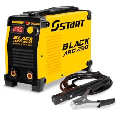 Imagem de Máquina De Solda Inversora 250a 220v Mma Tig Eletrodo Cor Preto/amarelo Black Arc 250 Start