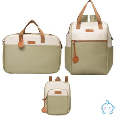 Imagem de Kit de Bolsa Maternidade Petit Completo - Pirulitando, Verde