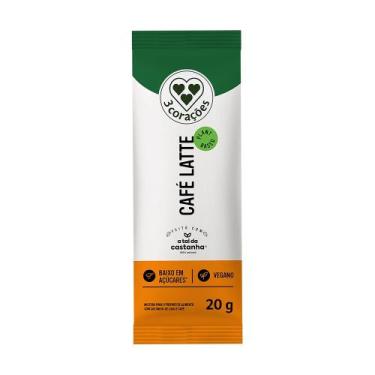 Imagem de CAFÉ LATTE A TAL CASTANHA VEGANO 3 CORAÇÕES SACHÊ de 20g - TRÊS CORAÇÕ