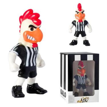 Imagem de Boneco Mascote Atlético Mineiro Galo Doido Oficial 12cm em Vinil Colec