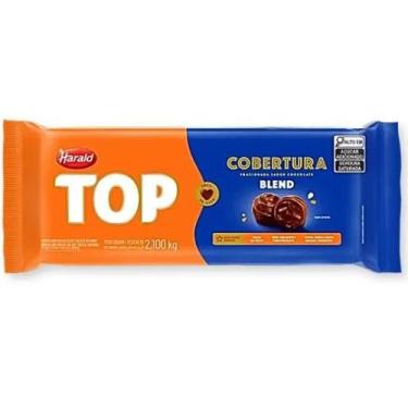 Imagem de Cobertura TOP sabor Chocolate Blend Barra 2,1kg - Harald