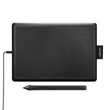 Imagem de Mesa Digitalizadora One By Wacom CTL472, Pequena, Pen LP-190K, Preto e Vermelho