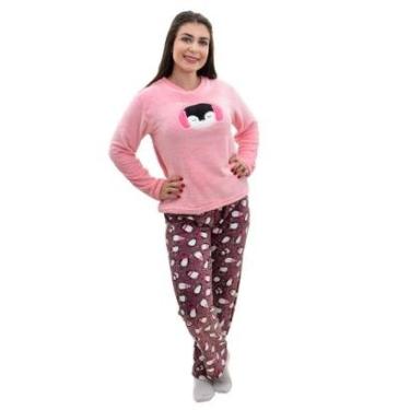 Imagem de Pijama Feminino Majestosa Fleece Victory-Feminino