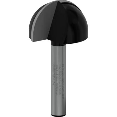 Imagem de Bosch Fresa de meia-cana 6 mm, R1 12,7 mm, D 25,4 mm, L 15,6 mm, G 49 mm