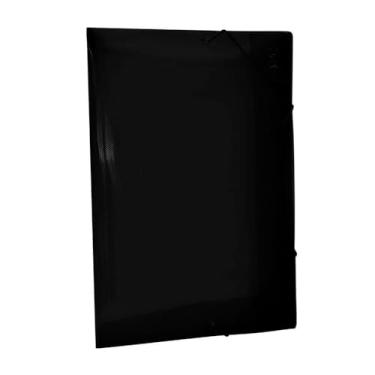 Imagem de DAC - Pasta Aba Elástica Sem Lombo (332mm x 232mm) - Ofício - All Black
