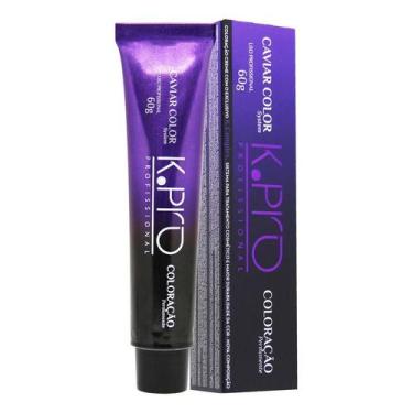 Imagem de K.pro Caviar Color System Coloração Tintura Profissional 60g Tom 5.2 -
