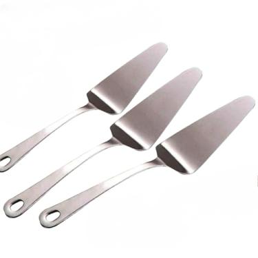 Imagem de Kit 3 Espátula para Cortar Bolo Torta e Pães de Aço Inox Premium(KIT 3)