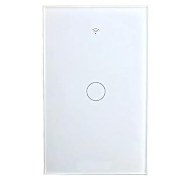 Imagem de Interruptor Inteligente Wifi 4x2 Touch Alexa Cor Branco - 110v/220v - Avant Neo