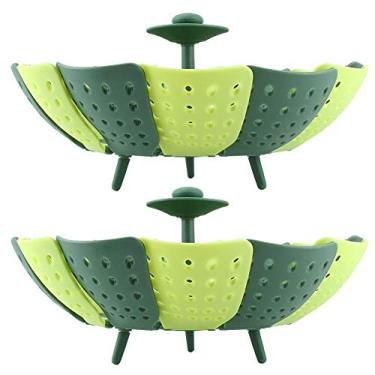 Imagem de Cesta de, 2pcs Pp Tpr Borracha Material de Borracha Dobrável Cesta a Vegeta