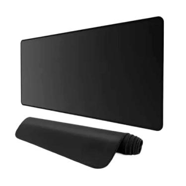 Imagem de Suporte Mouse Pad Gamer Extra Grande 70x35cm PRETO Grande Básico