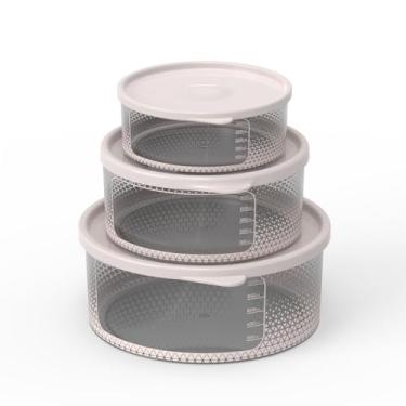 Imagem de CONJUNTO 3 REDONDOS - PRISMA BRANCO