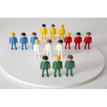 Imagem de Kit Bonecos Playmobil - 15 Homens - Bonecos para Constelação Familiar