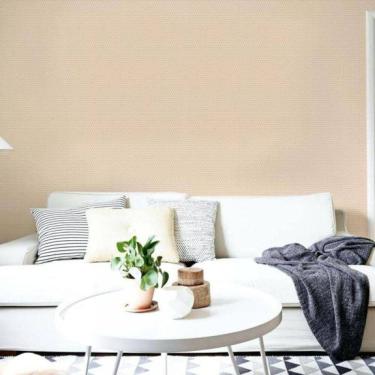 Imagem de Papel De Parede Quarto Bolinhas Laranja