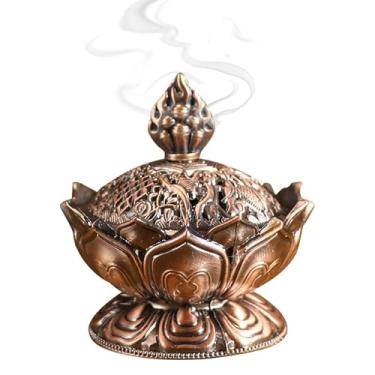 Imagem de Suporte de incenso de cone – suportes de incenso, base de aromaterapia, base de purificação de ar, para meditação, ioga, casa, jardim, decoração de banheiro