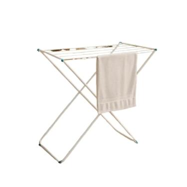 Imagem de Varal Retrátil de Chão Vertical - Suporte Resistente com Abas Dobráveis para Roupas(SEM ABAS)