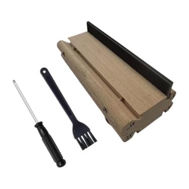 Imagem de Generic Lima de chanfradura para traste de guitarra, ferramenta de luthier, lima de chanfradura para traste de madeira para guitarra, Type a