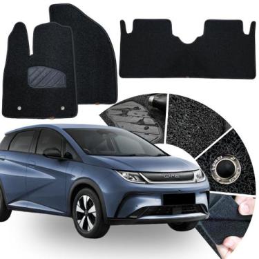 Imagem de Tapete Automotivo Capacho Original Lanzi para Byd Dolphin Plus 23 24 2