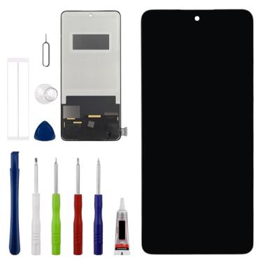 Imagem de Vvsialeek Novo conjunto de digitalizador de tela sensível ao toque LCD para mi Note 14 [6,2 polegadas] com kit de ferramentas de reparo técnico - função de impressão digital