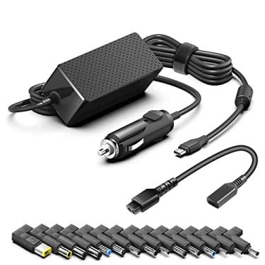 Imagem de HKY Carregador Universal Para Carro Pd 100W 95W 90W 65W Dc Adaptador De Viagem Hp Dell Gateway Lenovo Lg Acer Asus Compaq Samsung Sony Fujitsu Toshiba E Mais Notebook Computador Tablet Alto-Falante
