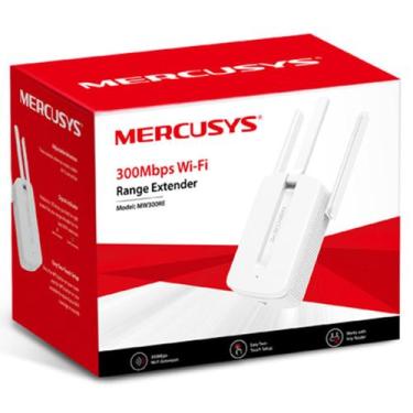 Imagem de Repetidor De Sinal Wireless 300mbps C/ 3 Antenas Mw300re - MERCUSYS