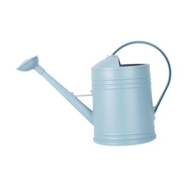 Imagem de Generic Regador, aspersor de água, grande capacidade, leve, regador, chaleira de jardinagem para bonsai, jardim, quintal, gramado, flores, Azul, 4l