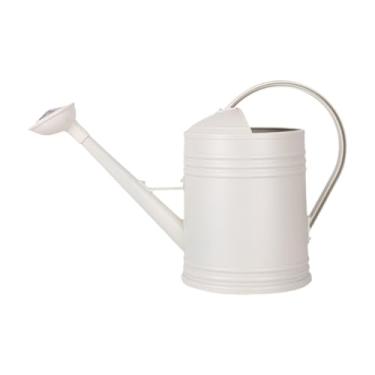 Imagem de KiBcsLic Regador Jarro Aspersor de Água Versátil Leve Bico Longo Jardinagem Chaleira Plantas Vaso de Água para Plantas Internas, Branco, 4l