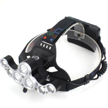 Imagem de Lanterna Cabeça T6 Led Cob 35000Lm Recarregavel 7 Leds Gt599 - Lorben