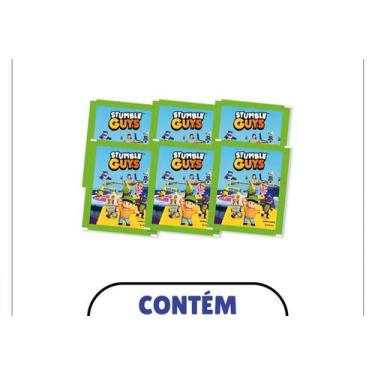 Imagem de 120 Figurinhas Stumble Guys, Panini = 20 Envelopes