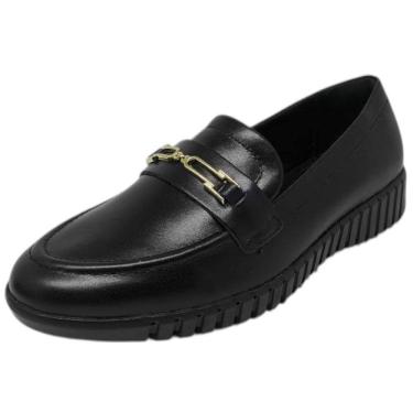 Imagem de Sapato Mocassim Feminino Conforto Couro Comfortflex