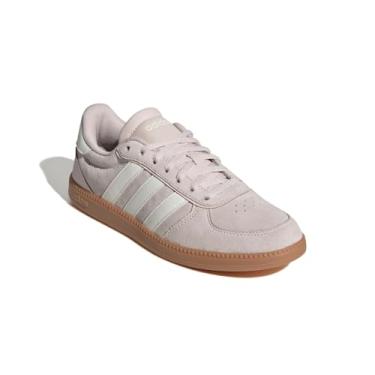 Imagem de adidas Tênis feminino Breaknet Sleek, Putty malva/branco/chiclete, 38