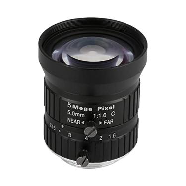 Imagem de Ymiko 5mp 5mm Comprimento HD Manual CCTV Lente Clear Image Segurança Câmera de Segurança Black