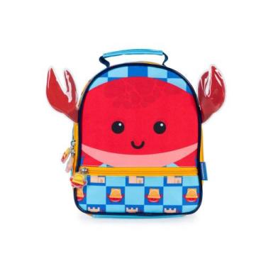 Imagem de Lancheira Infantil Masculina Pets Caranguejo Azul - Bagaggio, U